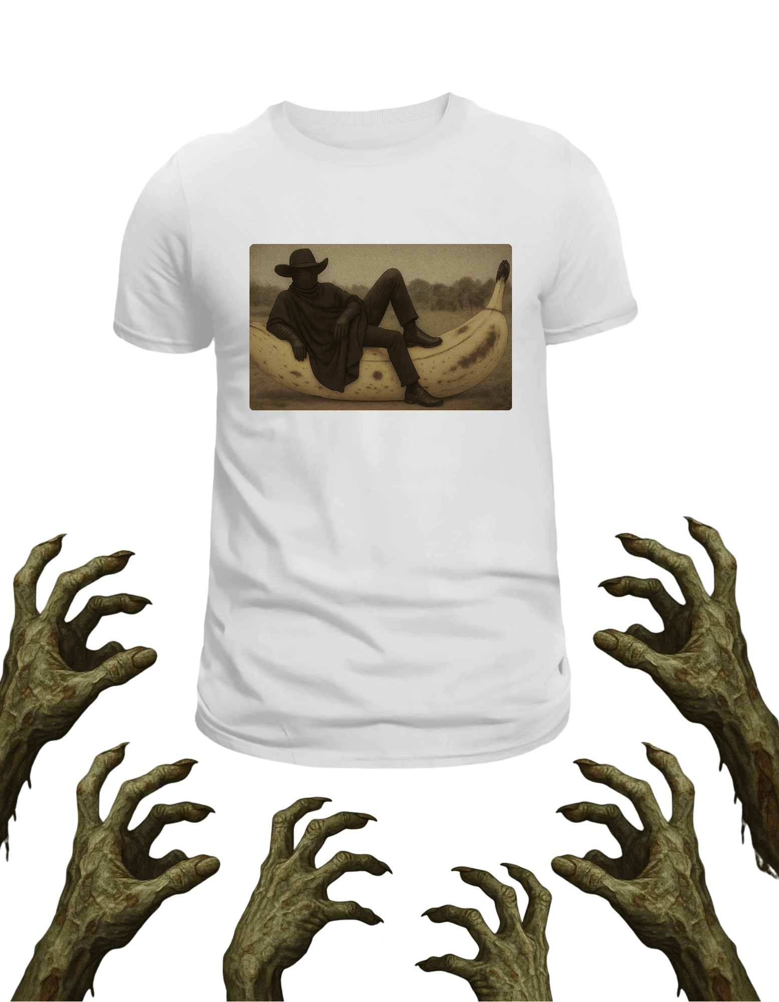 Playera promocional Pueblo de Nadie modelo 58